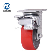 Heavy Duty 5 Inch Brake Caster Wheels